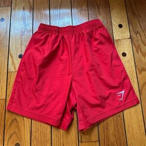 Gymshark Bold Red Workout Shorts